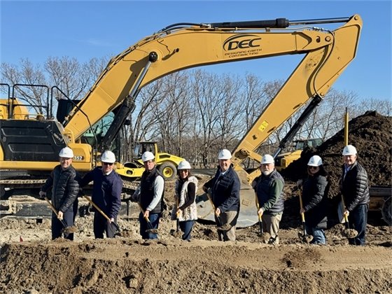City of Champlin Breaks Ground on Char Blu Riverside at Mississippi Crossings.