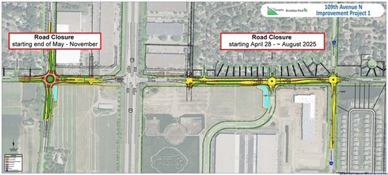 109th Ave Reconstruction Project