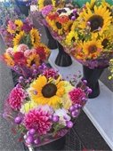 Flowers from the Champlin Farmers Market