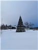 Champlin Tree Trimmed in Snow